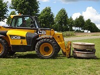 Mahlsteine für die Mühle