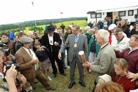 Grundsteinlegung auf dem Deutschen Mühlentag 2013 in Greiffenberg