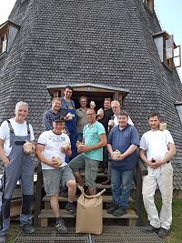 Teilnehmer des Müllerworkshops