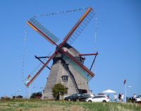 Geschmückte Greiffenberger Mühle zum Tag des offenen Denkmals 2023