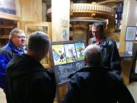 Fachsimpelei in der Mühle