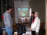 Christian Koch erläutert den Aufbau des Achtkants