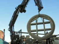 Abladen des Kammrads