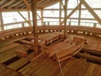 Der Drehkranz wird angefertigt.