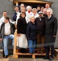Gruppenfoto mit Ministerpräsident Dietmar Woidke