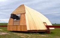 Mühlenkappe fertiggestellt - Verschindelung fehlt noch